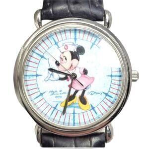RARE Disney Nurse Minnie Mouse Collectible Art Watch